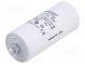 Kondensator  für Motoren, Betrieb  25uF  475VAC  Ø40x92mm  ±5%