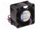 Lüfter  DC  axial  40x40x20mm  13,5m3/h  29dBA  kugelförmig