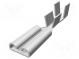 Verbinder  flach  2,8mm  0,5mm  weiblich  0,3÷0,9mm2