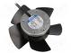 Lüfter  AC  axial  230VAC  Ø108x39mm  124m3/h  39dBA  kugelförmig
