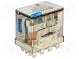 Relais  elektromagnetisch  4PDT  USpule  24VDC  12A/250VAC  490Ω