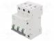 Überstromschalter  230/400VAC  lNenn  20A  Pole  3  DIN  Charakt  C