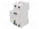 RCD-Schalter  lNenn  25A  IDiff  30mA  Pole  1+N  230/400VAC  DIN