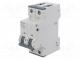 Überstromschalter  230/400VAC  lNenn  16A  Pole  2  DIN  Charakt  C