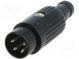 Stecker  DIN  männlich  PIN  4  Ausg.-Sys  216°  gerade  Löten  34V