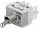 Schalter  Hebelschalter  Schaltstellungen 3  DP3T  ON-OFF-ON