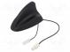 Antenne  SHARK  AM,FM  universell  0,2m  12VDC  ØÖffn.Mont  19mm