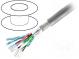 Leitungen  RS232,RS422  Line  Cu  PVC  Chrom  30m  CPR  Eca  300V