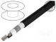 Leitungen  zur Datenübertragung  2x20AWG  schwarz  Cu,verzinnt