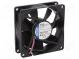 Lüfter  DC  axial  80x80x25mm  58m3/h  27dBA  kugelförmig