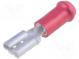 Verbinder  flach  4,8mm  0,5mm  weiblich  0,3÷1,5mm2  isoliert