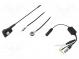 Antenne  15dBi  AM,DAB,FM  5m  50Ω  schwarz  5VDC  Art  RG58