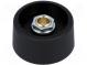 Drehknopf  ohne Anzeige  Polyamid  Durchm.Achse  6mm  Ø31x16mm