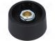 Drehknopf  ohne Anzeige  Polyamid  Durchm.Achse  6,35mm  Ø31x16mm