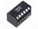Schalter  DIP-SWITCH  OFF-ON  0,025A/24VDC  Pos  2  -20÷70°C  THT