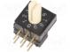 Kodierschalter  DEC/BCD  Pos  10  THT  RKontakt max  200mΩ  A6RV