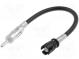 Antennenadapter  DIN-Stecker,RAKU II żeński weiblich  0,15m