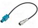 Antennenadapter  mit Leitung  Fakra-Stecker,FME männlich  0,15m