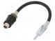 Antennenadapter  DIN-Stecker,RAKU II männlich  0,18m