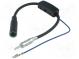 Antennenverstärker  DIN-Buchse,DIN-Stecker  0,3m  12VDC  AM,FM