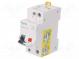 DIfferential-Überstromschalter  lNenn  10A  IDiff  30mA  Pole  1+N