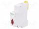 LED Kontrollleuchte  230÷400VAC  DIN  Farbe  rot/rot/rot﻿