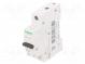 Überstromschalter  230/400VAC  lNenn  16A  Pole  1  DIN  Charakt  C