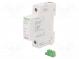 Überspannungsbegrenzer  Typ 1+2  Pole  1  DIN  -25÷60°C  IP20