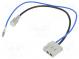 Buchse  Antennenadapter  ISO  Honda,Infiniti,Nissan