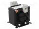 Transformator  Netz  100VA  230VAC  24V  Ausg  Klemmleiste  IP00