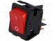 ROCKER  DPST  Pos  2  OFF-ON  16A/250VAC  20A/28VDC  rot  6050
