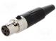 Вилка  XLR mini  