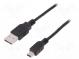 Kabel  USB 2.0  USB A-Stecker, Mini-USB-B-Stecker  vernickelt  3m