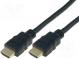 Кабель  HDMI 2.0  вилка HDMI,с обеих сторон  3м  черный