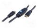 Кабель  HDMI 1.4,с усилителем  вилка HDMI,с обеих сторон  15м