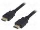 Cable  HDMI 1.4  HDMI plug,both sides  20m  black