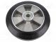 Transportrad  Ø  250mm  W  50mm  550kg  Gummi  Shore-Härte  70  ALGE