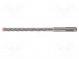Bohrer  für Beton  Ø  6,5mm  L  210mm  Metall  Hartmetall  Blister