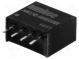 Wandler  DC/DC  0,25W  UEing 4,5÷5,5V  UAusg 5VDC  IAusg 50mA
