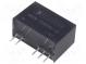 Wandler  DC/DC  2W  UEing 10,8÷13,2V  UAusg 9VDC  UAusg2 -9VDC