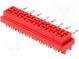 Micro-MaTch  Buchse  weiblich  PIN  16  THT  auf PCB  System  2x8