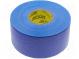 Band  für Reparaturen  W  48mm  L  25m  Thk  0,25mm  blau  15%  93°C