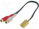 Aux-Adapter  RCA  Alfa Romeo,Fiat,Lancia,Smart