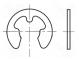 Sprengring  Federstahl  Durchm.Welle  1,2mm  BN  809  Thk  0,3mm