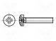 Schraube  M1,6x2  DIN  7985A  Kopf  Zylinder  Phillips  Stahl  Zink