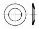 Unterlegscheibe  Feder,Senkkopf  M12  D=29mm  h=3,95mm  DIN  6796