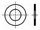 Unterlegscheibe  rund  M16  D=22mm  h=1mm  Stahl  DIN  988  BN  1976