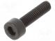 Schraube  M2,5x10  DIN  912  Kopf  Zylinder  Sechskant  Stahl