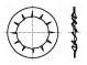 Unterlegscheibe  innengezahnt  M2  D=4,5mm  h=0,3mm  A2 Edelstahl