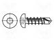 Schraube  3,5x13  Kopf  Zylinder  achteckig  S1  gehärteter Stahl